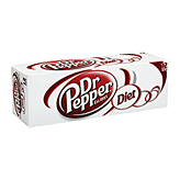 Dr Pepper Soda Diet 12 Oz Cool Pack Left Picture